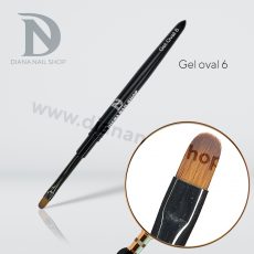 PENNELLO DIANA NAILS (gel oval 6)